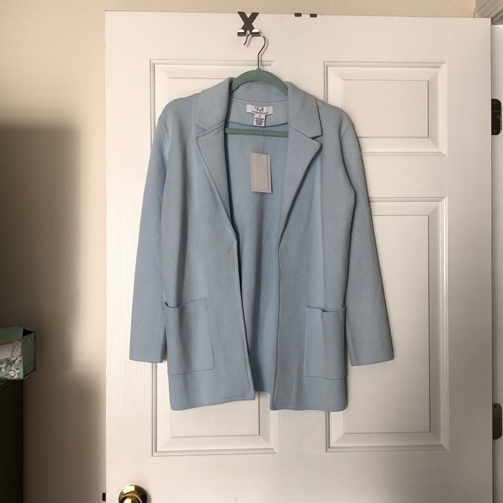 Magaschoni light blue blazer